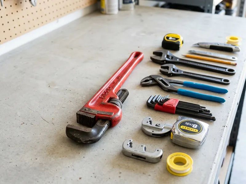 Professional plumbers in Swanville, MN equipped with top-tier tools for residential and commercial plumbing services.